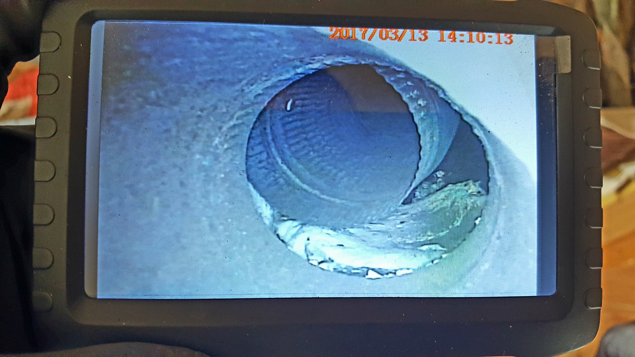CCTV chimney inspection